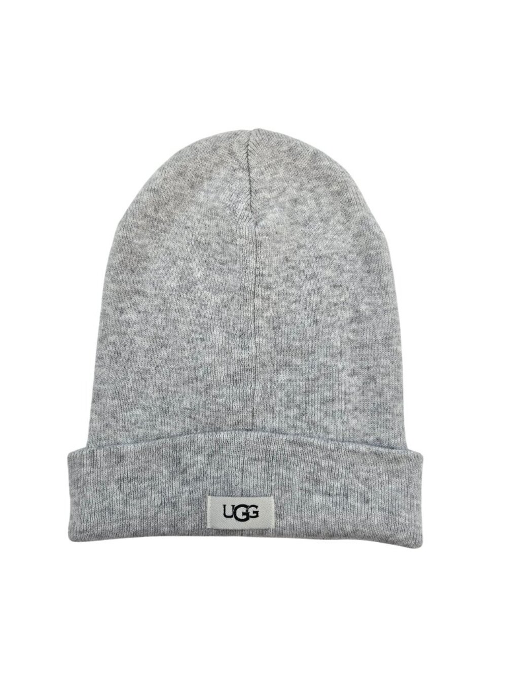 UGG Wool Blend Gray Knit Unisex Beanie Hat